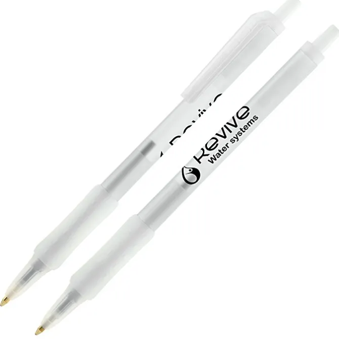 Bic Clic Stic Ice Pen with Rubber Grip