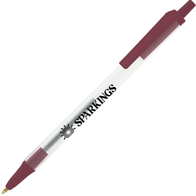 Bic Clic Stic Pen - Clear - 24 hr