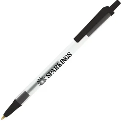 Bic Clic Stic Pen - Clear - 24 hr