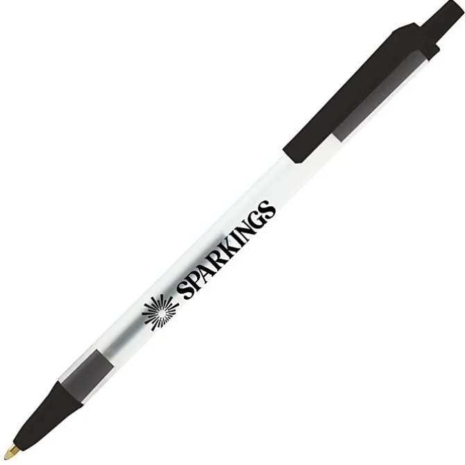 Bic Clic Stic Pen - Clear - 24 hr