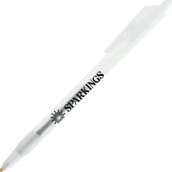 Bic Clic Stic Pen - Clear - 24 hr