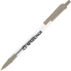 Bic Clic Stic Pen - Clear - 24 hr