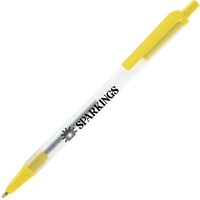 Bic Clic Stic Pen - Clear - 24 hr