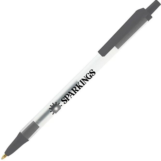 Bic Clic Stic Pen - Clear - 24 hr
