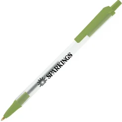 Bic Clic Stic Pen - Clear - 24 hr