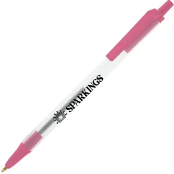Bic Clic Stic Pen - Clear - 24 hr