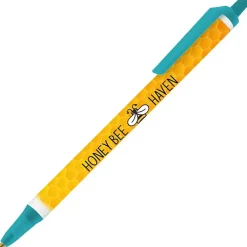Bic Clic Stic Pen - Translucent - Full Color