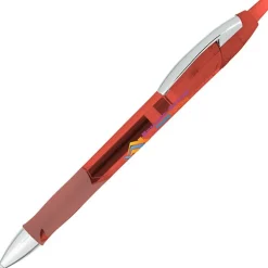 Bic Ferocity Clic Gel Pen - Translucent - Full Color