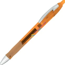 Bic Ferocity Clic Gel Pen - Translucent - Full Color