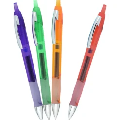 Bic Ferocity Clic Gel Pen - Translucent - Full Color