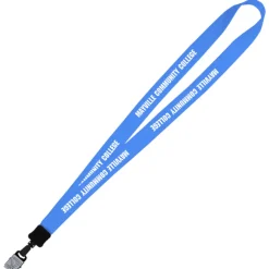 Big Lanyard - 7/8 inches - 32 inches - Large Metal Bulldog Clip