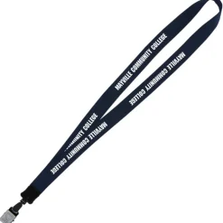 Big Lanyard - 7/8 inches - 34 inches - Large Metal Bulldog Clip - 24 hr