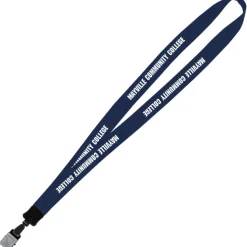 Big Lanyard - 7/8 inches - 34 inches - Large Metal Bulldog Clip - 24 hr