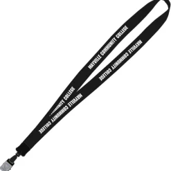 Big Lanyard - 7/8 inches - 36 inches - Large Metal Bulldog Clip - 24 hr