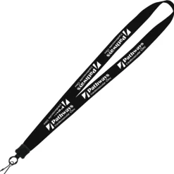Big Lanyard - 7/8 inches - 32 inches - Metal Swivel Snap Hook - 24 hr