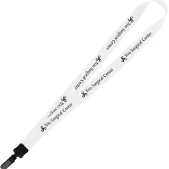 Big Lanyard - 7/8 inches - 34 inches - Plastic Bulldog Clip