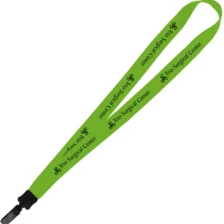Big Lanyard - 7/8 inches - 34 inches - Plastic Bulldog Clip