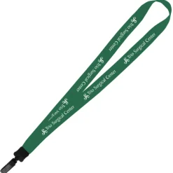 Big Lanyard - 7/8 inches - 34 inches - Plastic Bulldog Clip