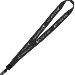 Big Lanyard - 7/8 inches - 34 inches - Plastic Bulldog Clip - 24 hr