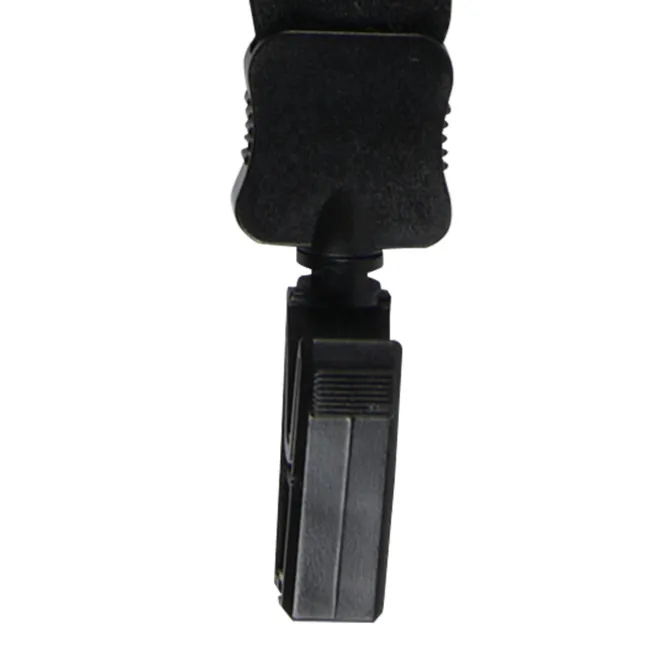 Big Lanyard - 7/8 inches - 34 inches - Plastic Bulldog Clip - 24 hr