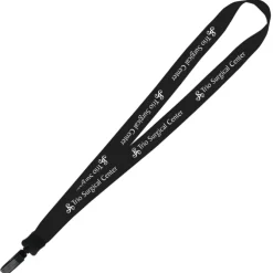 Big Lanyard - 7/8 inches - 36 inches - Plastic Bulldog Clip - 24 hr