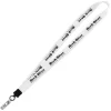 Big Lanyard - 7/8 inches - 34 inches - Snap with Metal Bulldog Clip