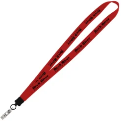 Big Lanyard - 7/8 inches - 32 inches - Snap with Metal Bulldog Clip