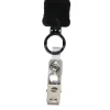 Big Lanyard - 7/8 inches - 36 inches - Snap with Metal Bulldog Clip