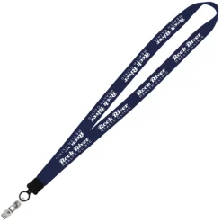 Big Lanyard - 7/8 inches - 36 inches - Snap with Metal Bulldog Clip - 24 hr