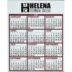 Big Number Span-A-Year Wall Calendar