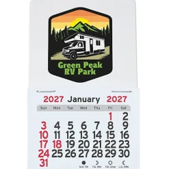Billboard Peel-n-Stick Calendar