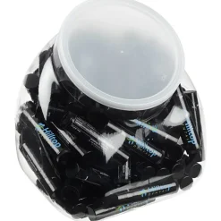 Black Tube Lip Balm Tub - 100-Pieces