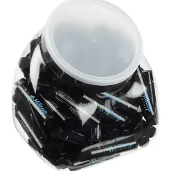 Black Tube Lip Balm Tub - 100-Pieces - 24 hr