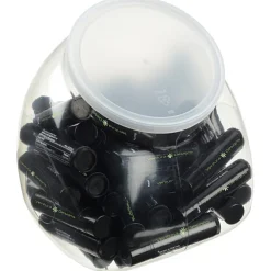 Black Tube Lip Balm Tub - 50-Pieces