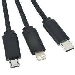 Border Light-Up Logo Charging Cable