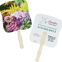 Bountiful Garden Hand Fan