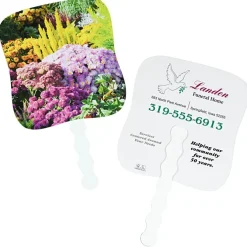 Bountiful Garden Hand Fan