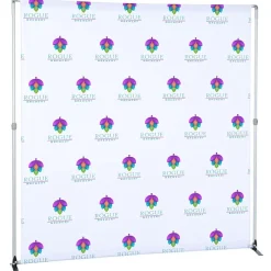 Bravo Expanding Floor Display - 8' - One Sided