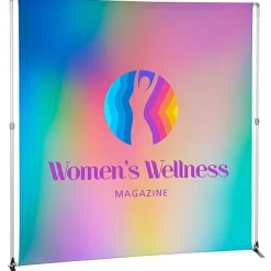Bravo Expanding Floor Display - 8' - Two Sided