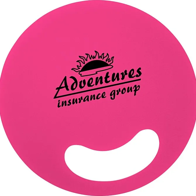 Breezin' Plastic Hand Fan - Round