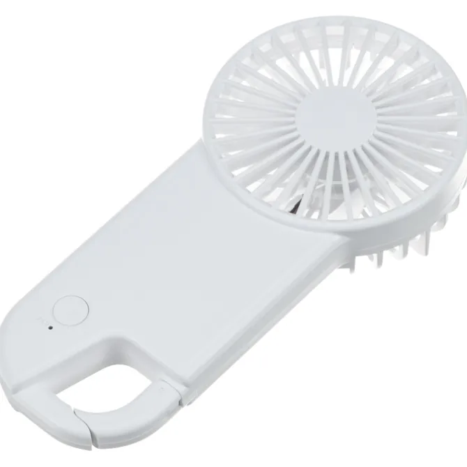 Breezy Hand Fan with Carabiner Clip