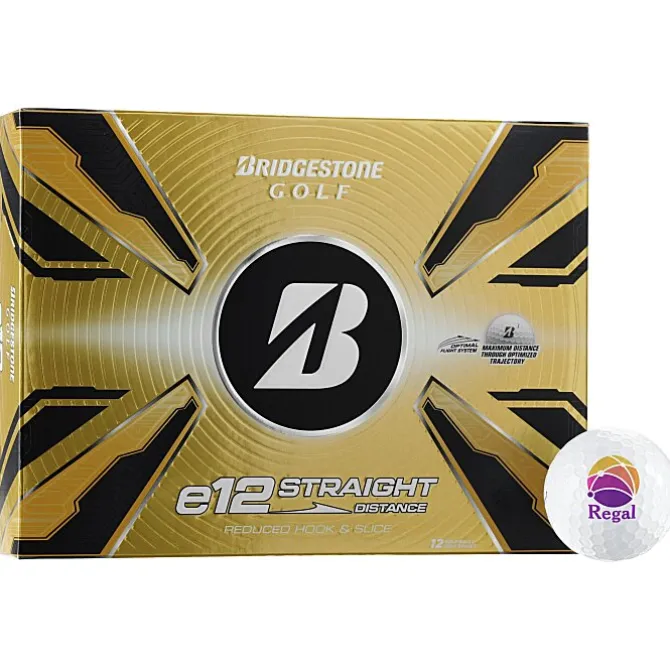 Bridgestone E12 Straight Golf Ball - Dozen