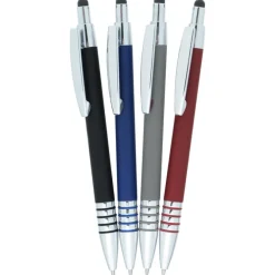 Bristol Soft Touch Stylus Gel Metal Pen