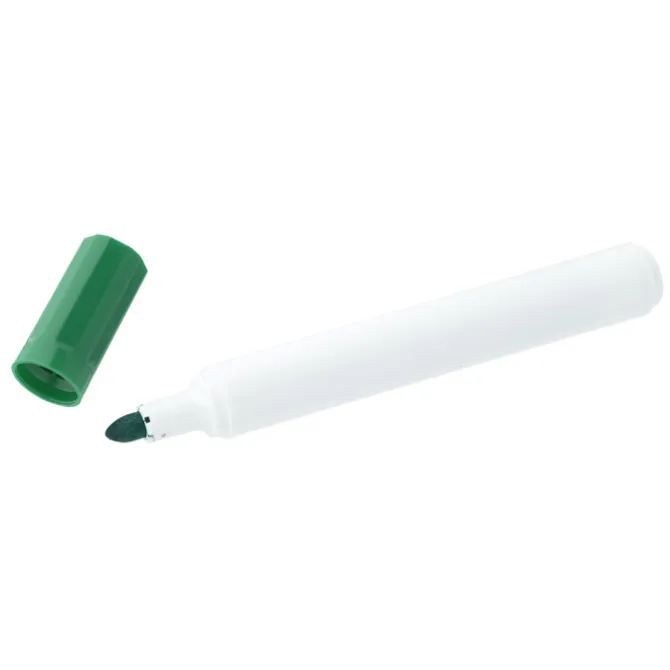Broad Line Dry Erase Marker - Bullet Tip - Assorted - 6pk