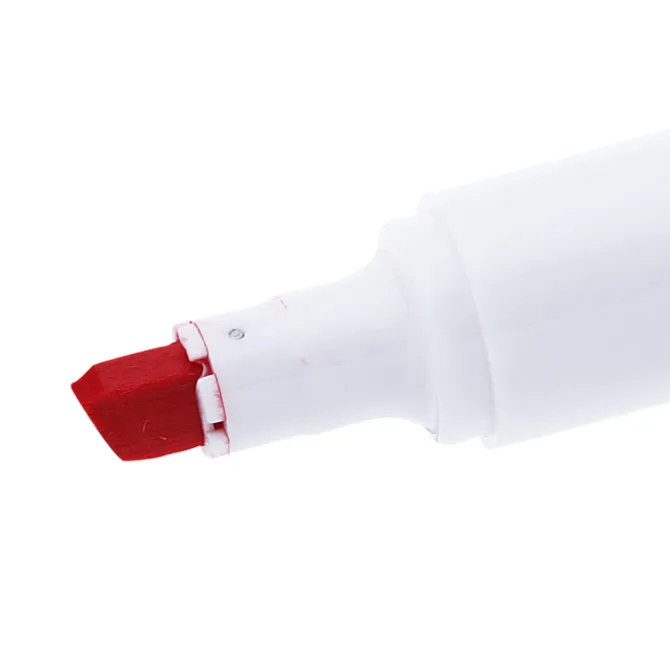 Broad Line Dry Erase Marker - Chisel Tip - Assorted - 6pk