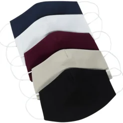 Brushed Cotton Twill Face Mask - Full Color