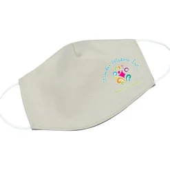 Brushed Cotton Twill Face Mask - Full Color