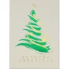 Brushstroke Tree Greeting Card