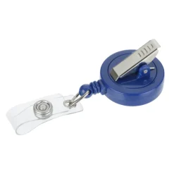 Bryce Domed Retractable Badge Holder with Alligator Clip
