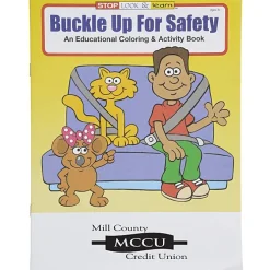 Buckle Up For Safety Coloring Book